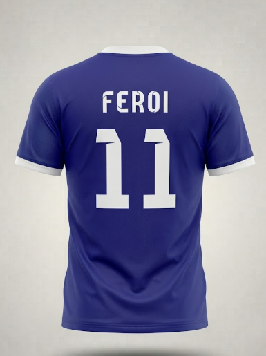 MAILLOTS ROSTR TEAM  match caritatif différent ensembles